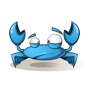 可爱的卡通螃蟹图片