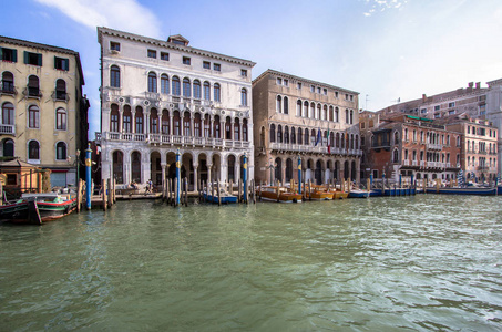 大运河上的宫殿, 威尼斯, 意大利