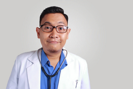 搞笑医生微笑照片