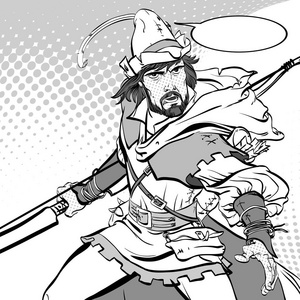 罗宾汉图片-罗宾汉素材-罗宾汉插画-摄图新视界