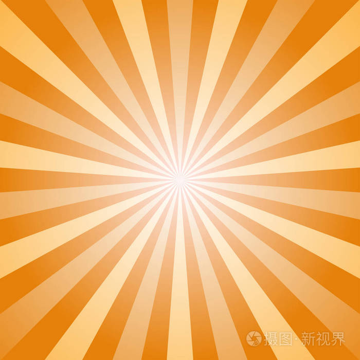 矢量插图.太阳光束射线插画-正版商用图片11cgb4-摄图新视界