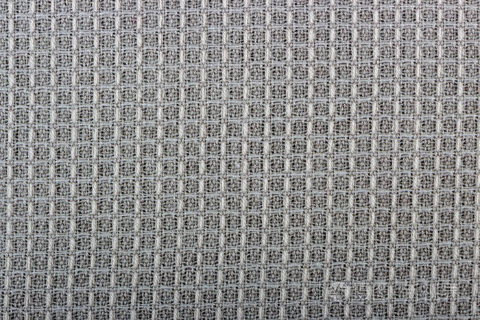 亚麻质地的面料华夫格结构