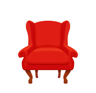 卡通扶手椅图片