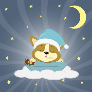 可爱狗熊边框图片