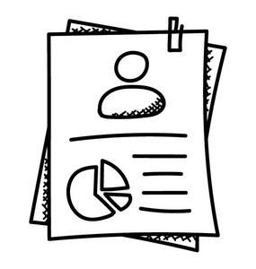 履历表候选人履历表中的个人简历照片