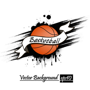 图片-抽象的篮球标志设计素材-抽象的篮球标志设计插画-摄图新视界