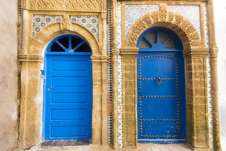 摩洛哥传统门老梅迪纳区