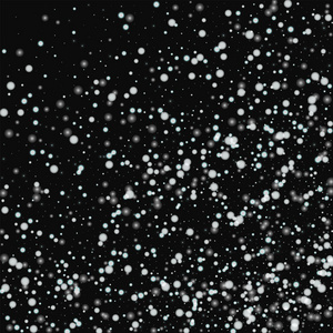 美丽的飘落的雪抽象随机散布与美丽的下落的雪在黑色背景
