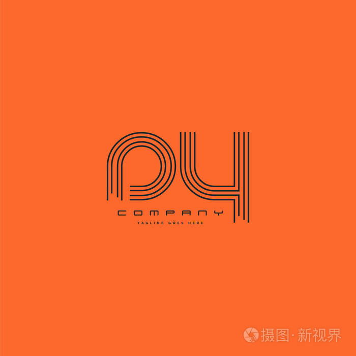 线标志联合dy名片模板矢量