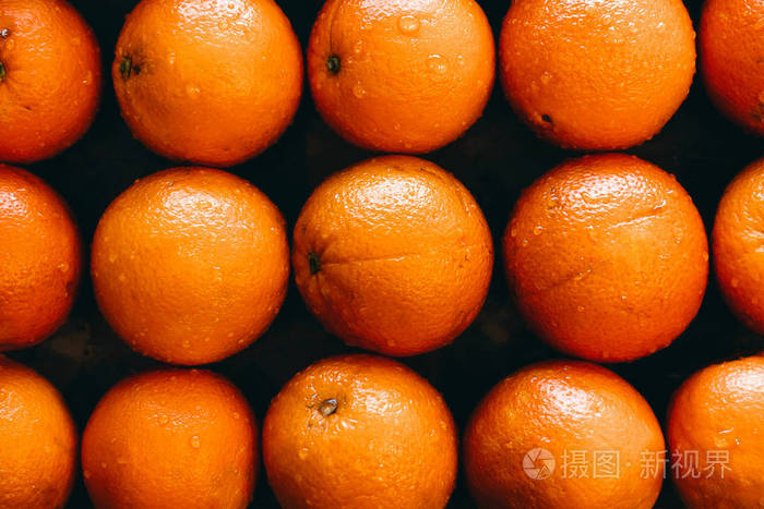 鲜橙色背景