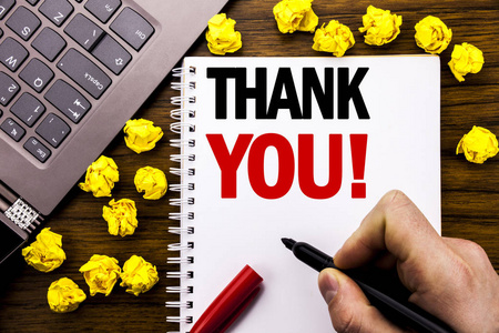 扭动文字标题概念性手写文字标题谢谢.