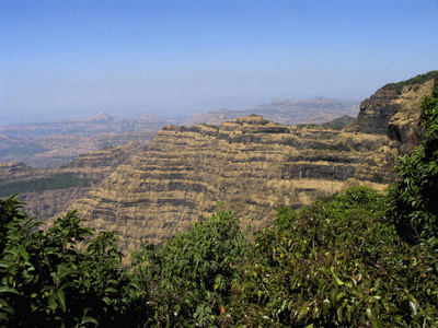 s seat point. Mahabaleshwara, Satara, Maharastra, India. Mountai