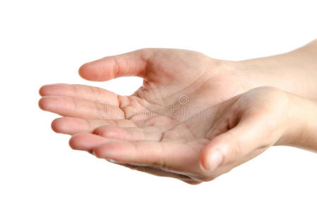 分开的手图片