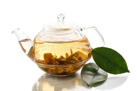 茶壶里的绿茶