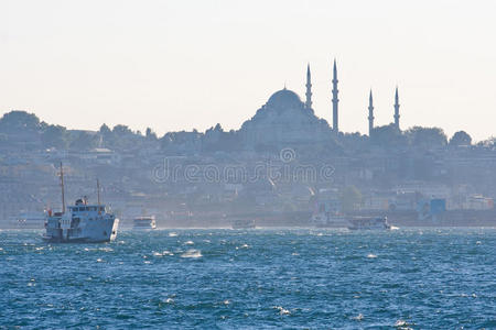 伊斯坦布尔的博斯普鲁斯海峡