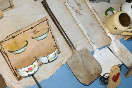 工艺市场园林工具及墙面装饰
