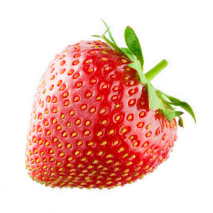 白色草莓隔离