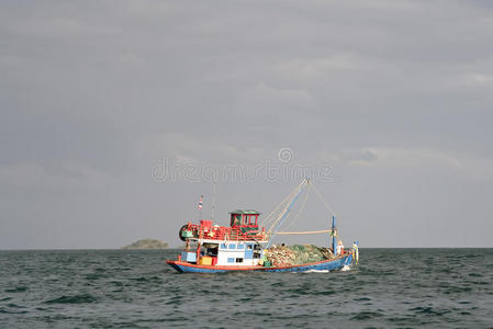 出海的渔船