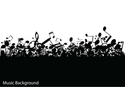音符背景图片 音符背景素材 音符背景插画 摄图新视界