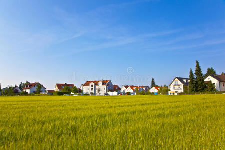 慕尼黑郊区乡村景观住宅区图片