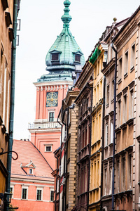 波兰华沙古城。