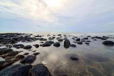 美丽的海滩景色