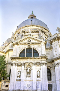 圣玛丽亚德拉致敬教堂圆顶威尼斯意大利