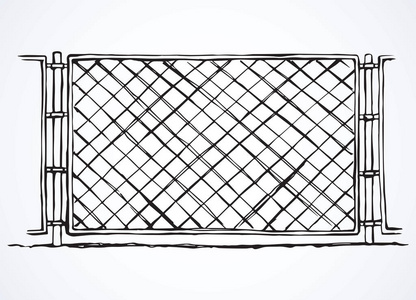 栅栏.矢量绘图