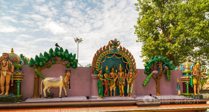 马来西亚吉隆坡士雕像