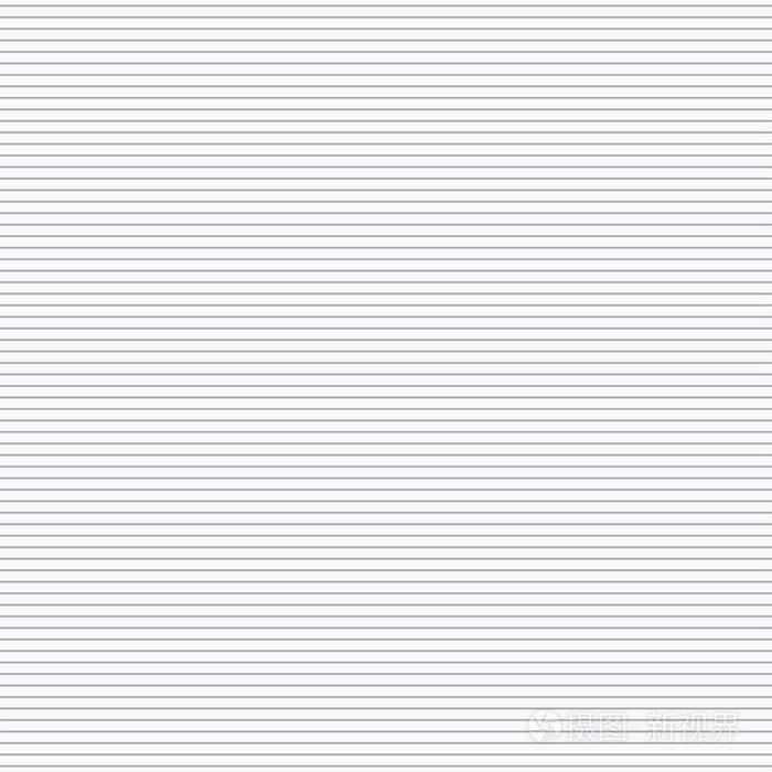 条纹无缝纹理水平线图案灰色矢量可重复背景
