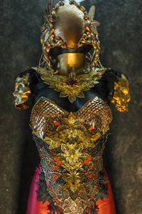 武士盔甲制作图片