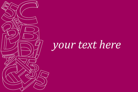 文字组合海报图片