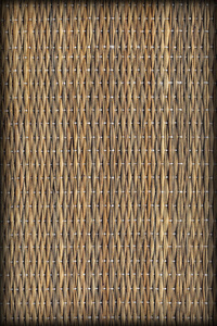 天然棕色编织交错稻草地方垫质朴粗糙的插图垃圾纹理