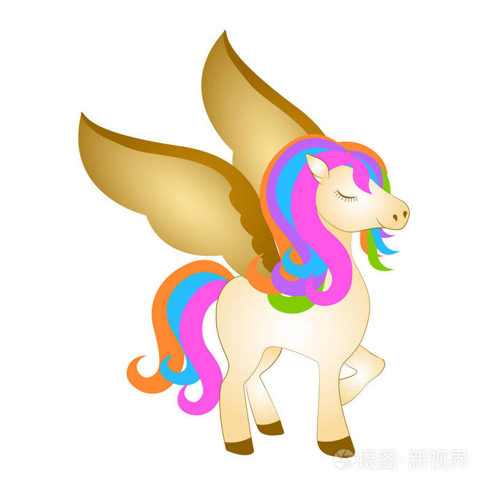 雄伟的飞马.幻想生物