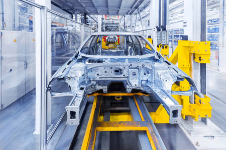 汽车制造厂图片-汽车制造厂素材-汽车制造厂插画-摄图新视界