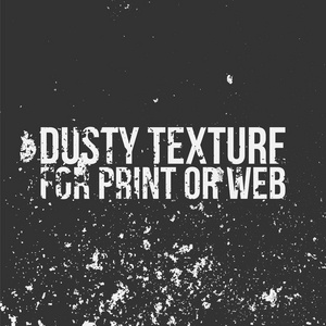 打印或 Web 的灰尘纹理