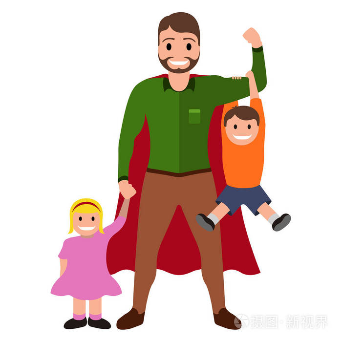 superdad 卡通人物