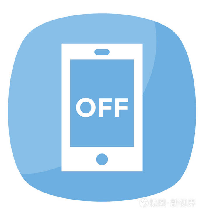 显示手机关机的智能手机