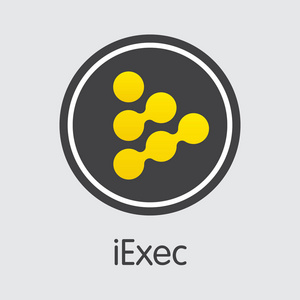 Iexec Blockchain Cryptocurrency。矢量 Rlc 元件