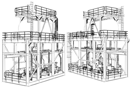 空气压缩机技术建设矢量