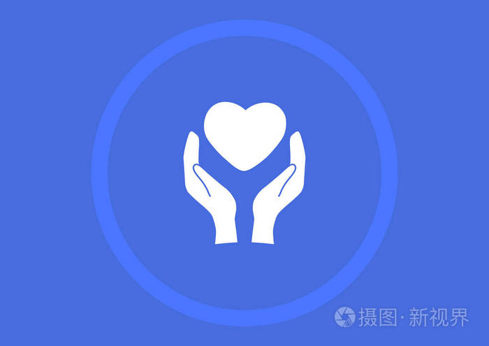 慈善网页图标矢量设计