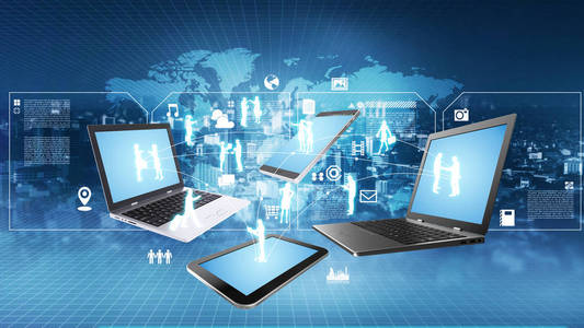 互联网信息技术图片-互联网信息技术素材-互联网信息技术插画-摄图新