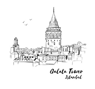 土耳其建筑物简笔画图片