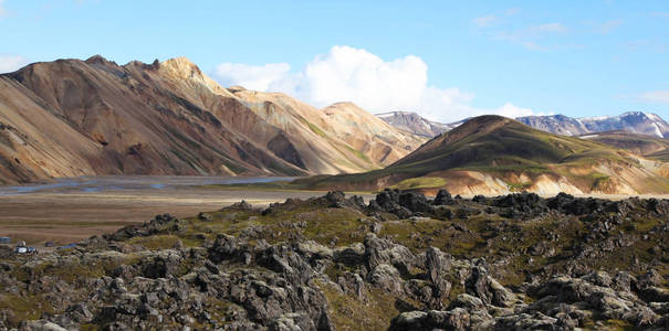 在冰岛 landmannalaugar