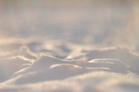 日落时太阳下雪的背景纹理