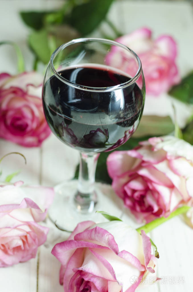酒和花
