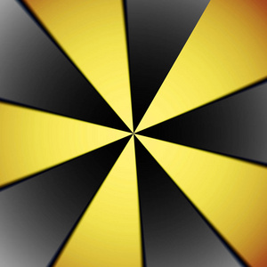 霓虹灯黄色动态圆形抽象背景