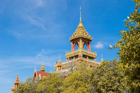 泰国西沙凯特瓦特法塔鲁恩荣寺