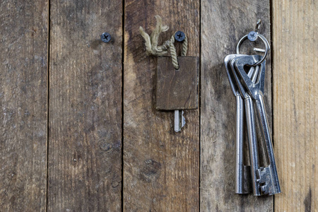 铁艺仿古门钥匙图片