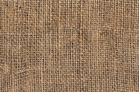 高分辨率天然棕麻布帆布粗谷物垃圾背景纹理